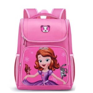 2-in-1 cartoon themed school bag
