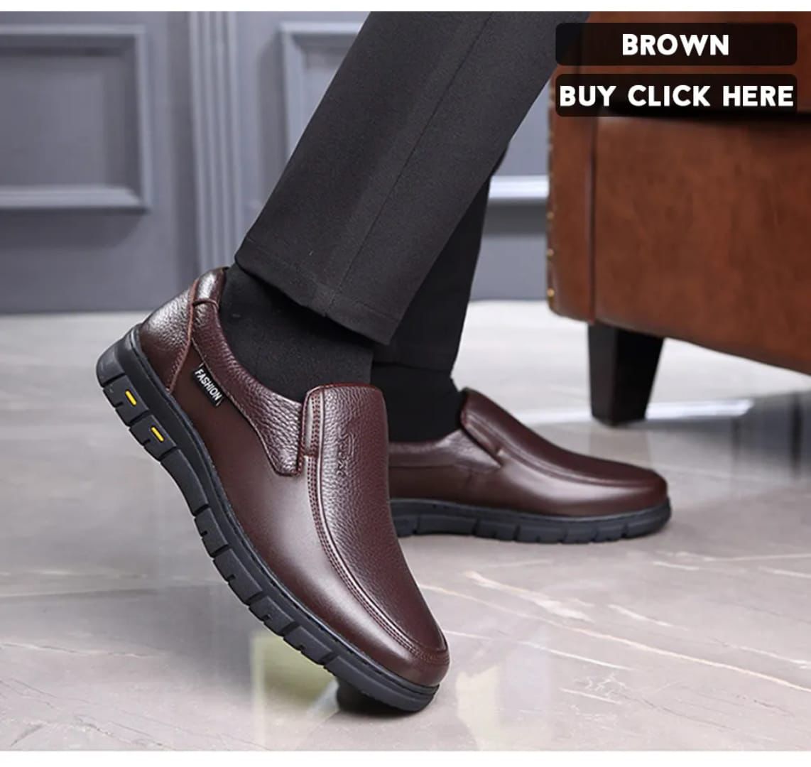 men’s official leather shoes