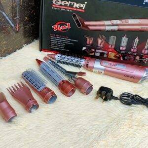 7-in-1 Multi-Functional Hair Dryer, Curler & Straightener