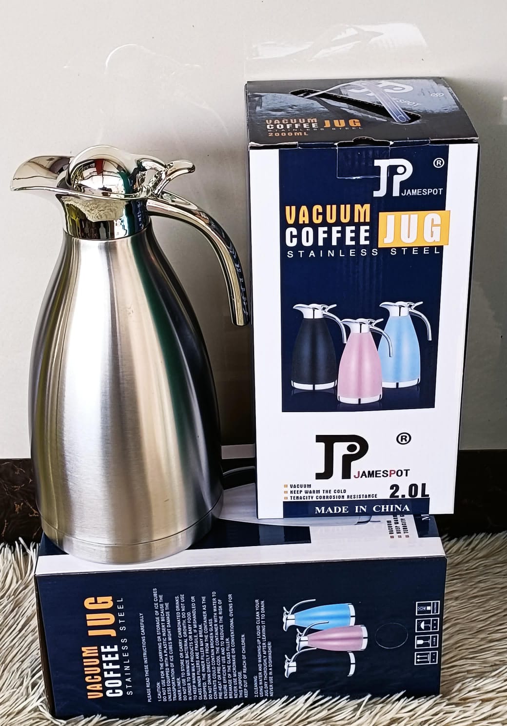 Jamespot 2L Unbreakable Vacuum Flask