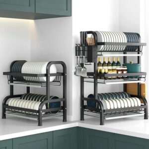 3-Layer Advanced Carbon Steel Dishrack