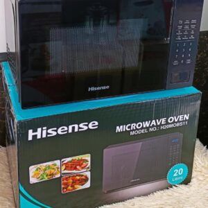 Hisense 20L Digital Microwave – Black, Compact & Efficient
