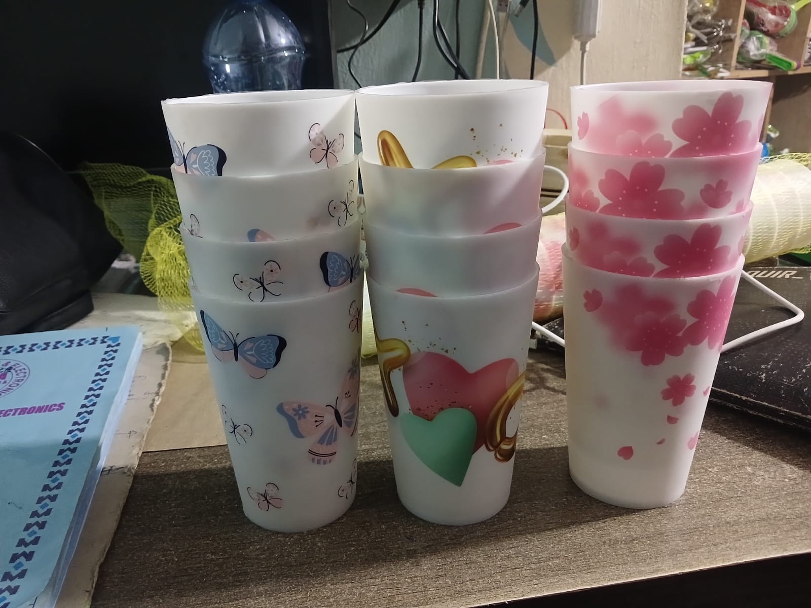 Dreamz Plastic Water Glasses – 250ml