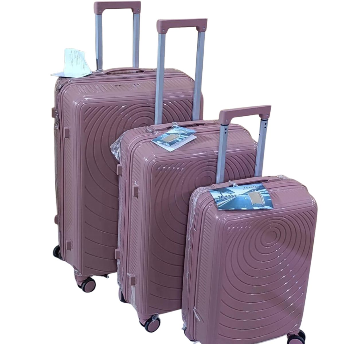 3-Piece ABS Hardshell Travel Luggage Set
