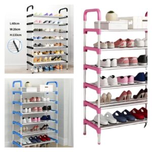 7 layer shoe rack